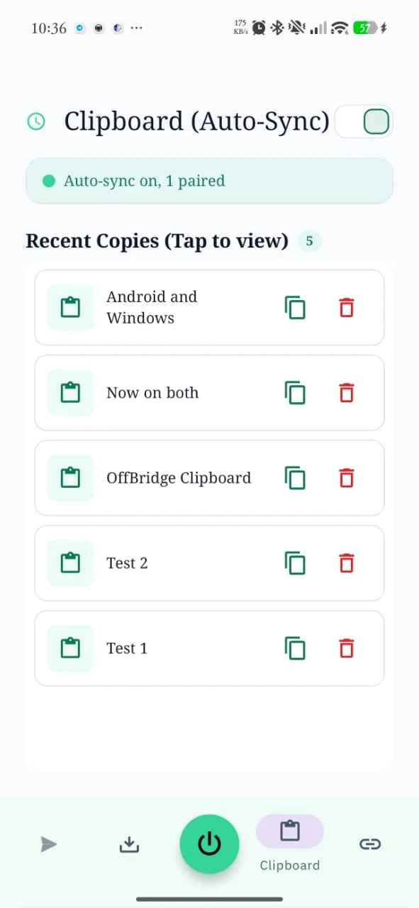 OffBridge on Android